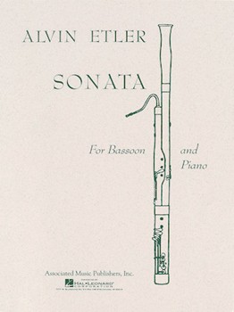 Sonata For Bassoon & Piano by Etler Alvin for Bassoon and Piano