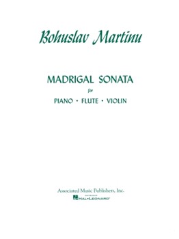 Madrigal Sonata by Martinu Bohuslav for Flute