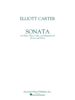 Sonata by Carter for Instrument Trio (Sc/parts)
