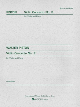 Concerto No. 2 (1960) by Piston Walter for Violin