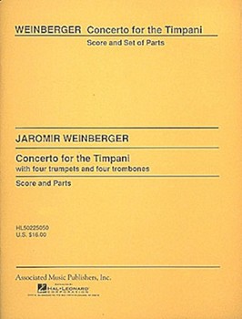 Concerto for the Timpani by Weinberger Jaromir for