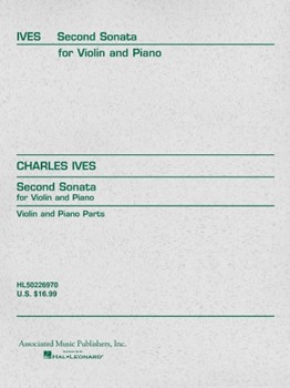 Sonata #2 by Ives Charles for Violin and Piano