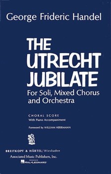 Utrecht Jubilate by Handel George Frideric - Ulrich Haverkampf - for SATB
