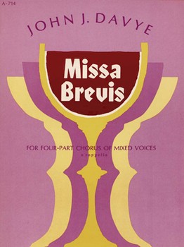 Missa Brevis by Dayve John for SATB