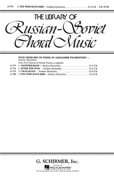 I Was Slain by Shchedrin Rodion for SATB