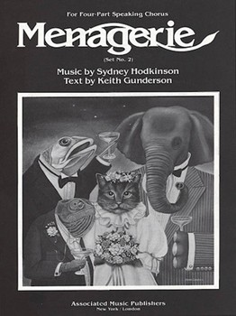 Menagerie (Set No. 2) by Hodkinson Sydney for SATB