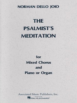 Psalmist's Meditation by Dello Joio Norman for SATB