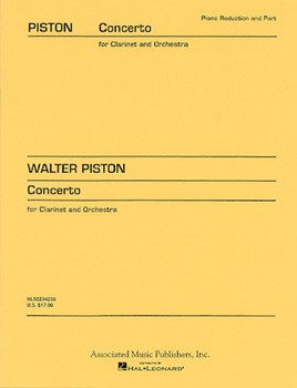 Concerto (1967) by Piston Walter for Clarinet