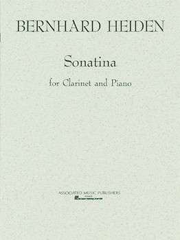 Sonatina by Heiden Bernhard for Clarinet Solo