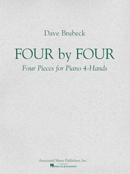 Four By Four by Brubeck Dave for 1 Piano 4 Hands