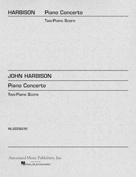 Piano Concerto (2-piano score) by Harbison John for