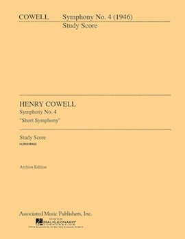 Symphony No. 4 (1946) by Cowell Henry for Score