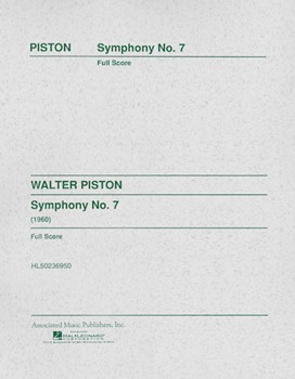 Symphony No. 7 (1960) by Piston Walter for Score