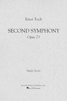 Symphony No. 2 Op. 73 by Toch Ernst for Score