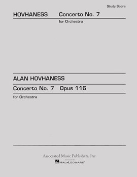 Concerto No. 7 Op. 116 by Hovhaness Alan for Score