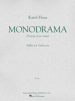Monodrama (Portrait of an Artist) by Husa Karel for Score