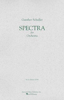 Spectra (1958) by Schuller Gunther for Score