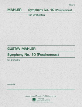 Symphony No. 10 by Mahler Gustav for Score