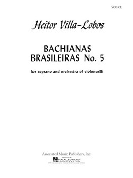 Bachianas Brasileiras #5 by Villa-Lobos Heitor for Score
