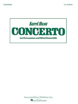 Concerto for Percussion and Wind Ensemble by Husa Karel for Score