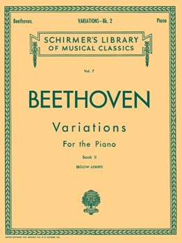 Variations Book 2 by Beethoven Ludwig van - Von Bulow and Lebert - for Piano