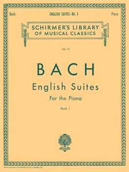 English Suites I 1-3 by Bach Johann Sebastian - Czerny - for Piano