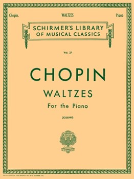Waltzes by Chopin Frederic - Joseffy - for Piano