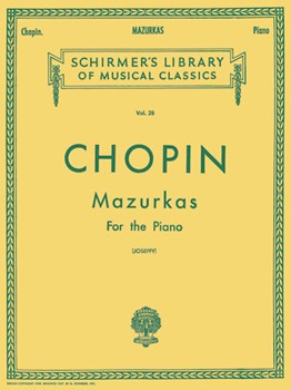 Mazurkas - Schirmer Library of Classics Volume 28 Piano Solo