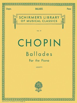 Ballades by Chopin Frederic - Joseffy - for Piano
