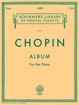 Album - Schirmer Library of Classics Volume 39 Piano Solo piano
