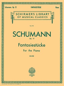 G Schirmer Schumann, R ed. Bauer LB92 Fantasiestücke, Op. 12