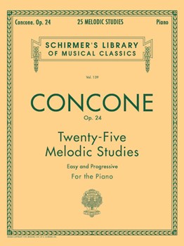 25 Melodic Studies, Op. 24 - Schirmer Library of Classics Volume 139 Piano Solo