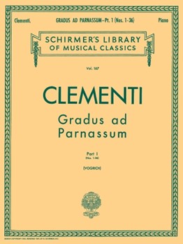 Gradus Ad Parnassum Book 1 by Clementi Muzio - Vogrich - for Piano