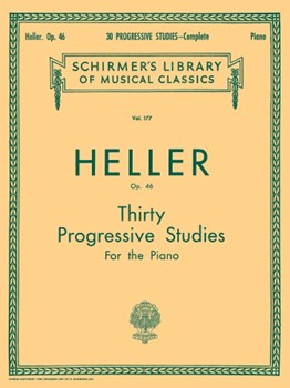 30 Progressive Studies Opus 46 Complete by Heller Stephen for Piano