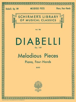 Melodious Pieces Opus 149 by Diabelli - Klee - for 1 Piano 4 Hands
