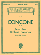 Concone: 24 Brilliant Preludes, Op. 37