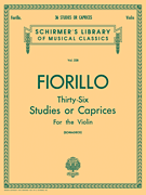 G Schirmer Fiorillo F Schradieck H  36 Studies or Caprices Fiorillo - Violin