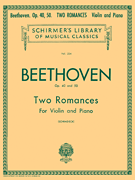 2 Romanze, Op. 40 and 50 - Schirmer Library of Classics Volume 234 Violin and Piano Violin