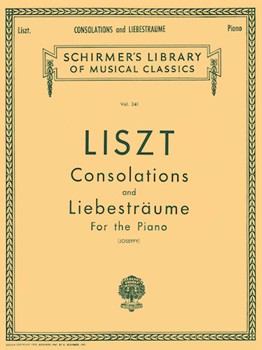 Consolations & Liebestraume by Liszt Franz - Joseffy - for Piano
