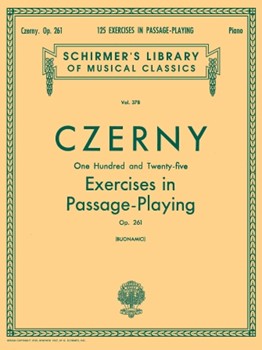 Op 261 Exercises In Passage Playing by Czerny Carl - Buonamici - for Piano