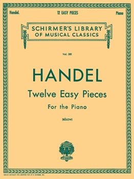 12 Easy Pieces by Handel George Frideric for