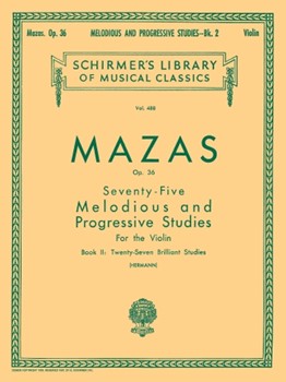 75 Melodious & Progressive Studies Bk 2 -
