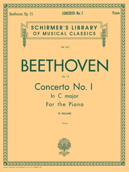 Concerto No. 1 in C, Op. 15 - Schirmer Library of Classics Volume 621 National Federation of Music Clubs 2014-2016 Piano Duet