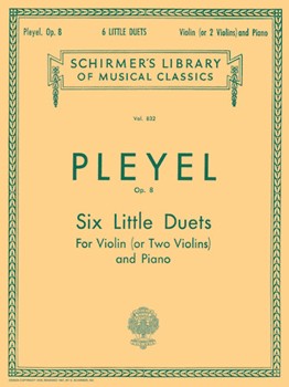 Six Little Duets, Op. 8 Violin