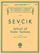 School of Violin Technics Part III -