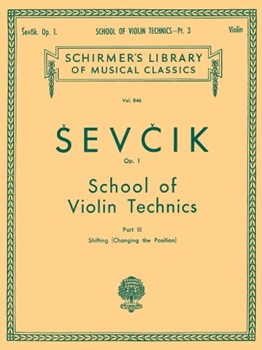 Opus 1 School of Violin Technics Part III -
