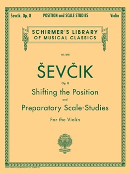 Shifting The Position And Prep Scale St by Sevcik Otakar for Violin Method (Op 8)