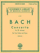G Schirmer Bach J S Hermann E  Concerto in D Minor - Violin Duet