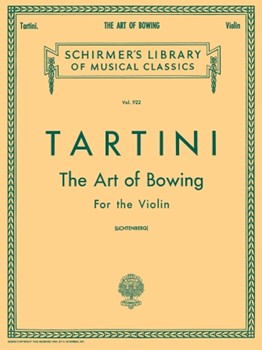 Art Of Bowing by Tartini Giuseppe - Lichtenberg Leopold - for Violin Method