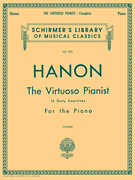 G Schirmer Hanon C  LB925 Hanon - Virtuoso Pianist in 60 Exercises Complete